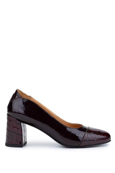 Relax Anatomic Kadın Hakiki Deri Bordo Comfort Ayakkabı