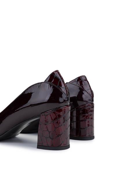 Relax Anatomic Kadın Hakiki Deri Bordo Comfort Ayakkabı