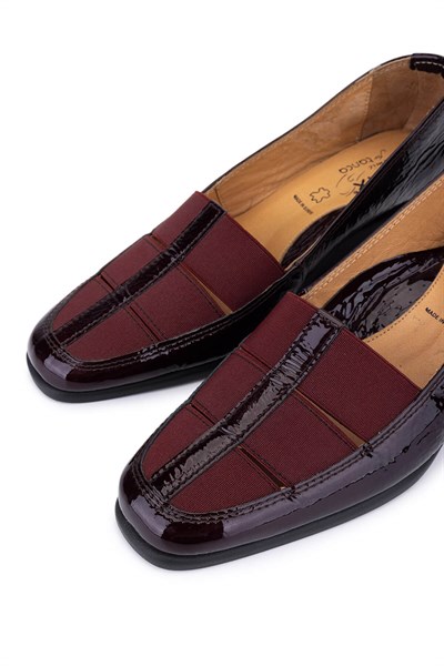 Relax Anatomic Kadın Hakiki Deri Bordo Comfort Ayakkabı