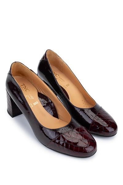 Relax Anatomic Kadın Hakiki Deri Bordo Comfort Ayakkabı