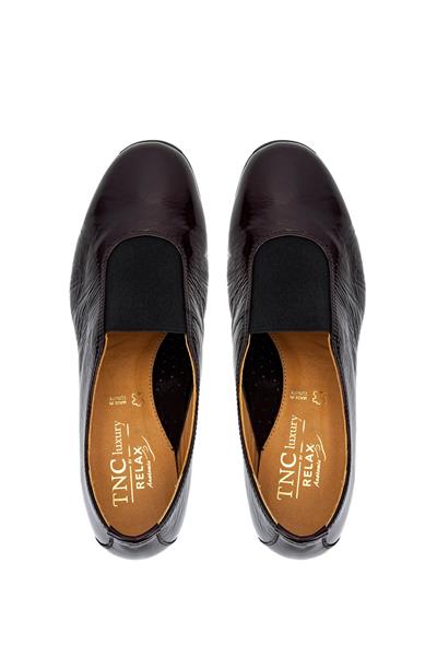 Relax Anatomic Kadın Hakiki Deri Bordo Comfort Ayakkabı