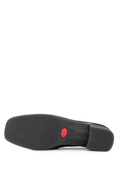 Relax Anatomic Kadın Hakiki Deri Bordo Comfort Ayakkabı