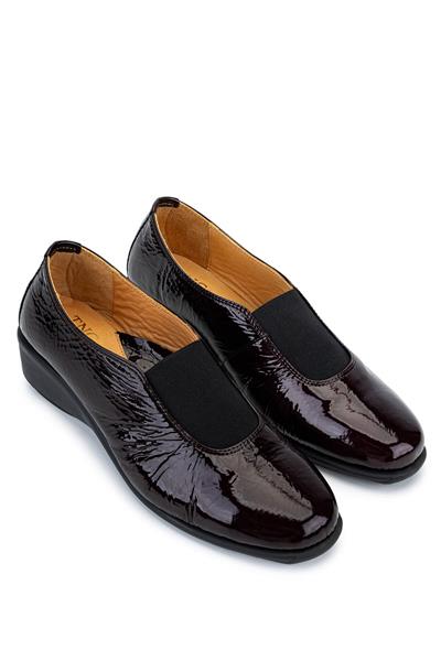 Relax Anatomic Kadın Hakiki Deri Bordo Comfort Ayakkabı