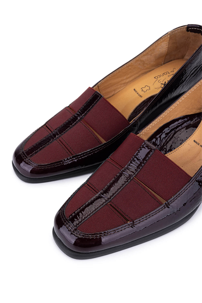 Relax Anatomic Kadın Hakiki Deri Bordo Comfort Ayakkabı