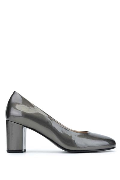 Relax Anatomic Kadın Hakiki Deri Gri Rugan Comfort Ayakkabı