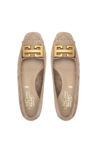 Relax Anatomic Kadın Hakiki Deri Comfort Toprak Ayakkabı