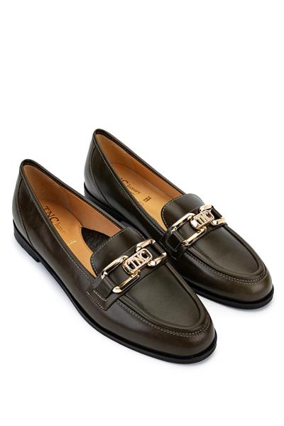 Relax Anatomic Kadın Hakiki Deri Kahverengi Comfort Ayakkabı