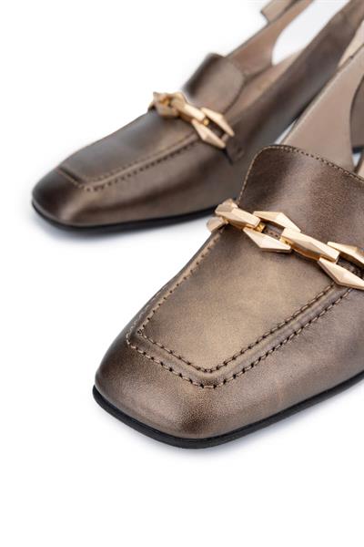 Relax Anatomic Kadın Hakiki Deri Kahverengi Comfort Ayakkabı