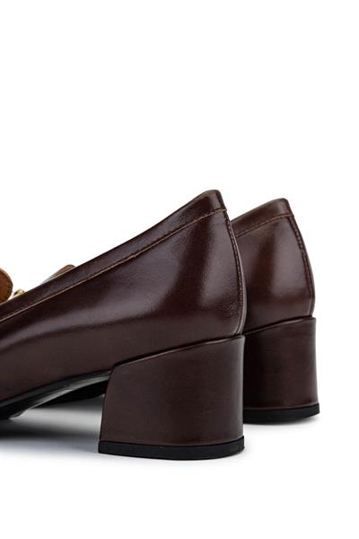 Relax Anatomic Kadın Hakiki Deri Kahverengi Comfort Ayakkabı