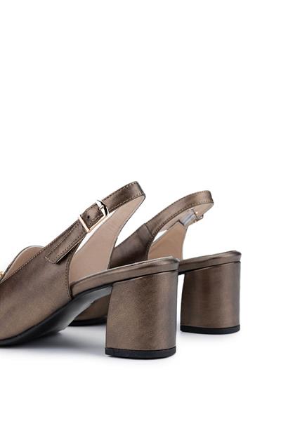 Relax Anatomic Kadın Hakiki Deri Kahverengi Comfort Ayakkabı