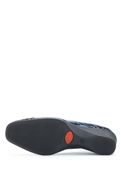 Relax Anatomic Kadın Hakiki Deri Lacivert Comfort Ayakkabı