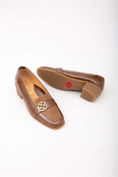 Relax Anatomic Kadın Hakiki Deri Metalik Comfort Ayakkabı