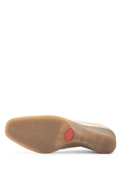 Relax Anatomic Kadın Hakiki Deri Sarı Comfort Ayakkabı