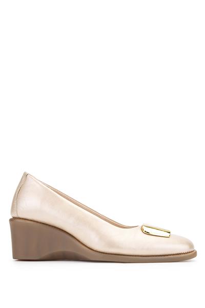 Relax Anatomic Kadın Hakiki Deri Sarı Comfort Ayakkabı