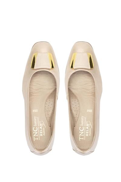 Relax Anatomic Kadın Hakiki Deri Sarı Comfort Ayakkabı