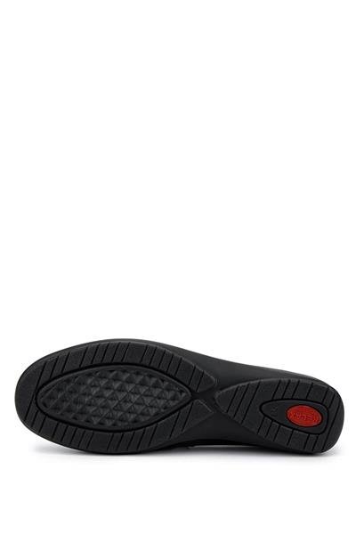 Relax Anatomic Kadın Hakiki Deri Siyah Comfort Ayakkabı