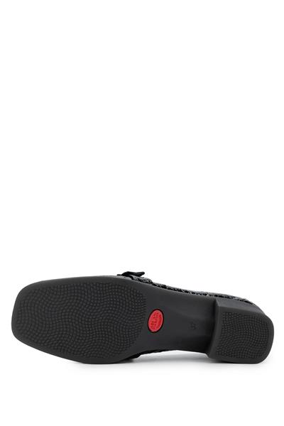 Relax Anatomic Kadın Hakiki Deri Siyah Comfort Ayakkabı