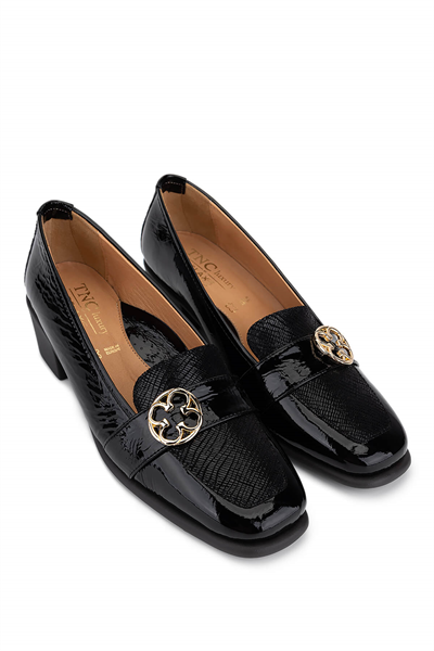 Relax Anatomic Kadın Hakiki Deri Siyah Comfort Ayakkabı