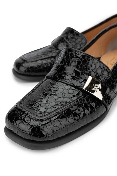 Relax Anatomic Kadın Hakiki Deri Siyah Comfort Ayakkabı