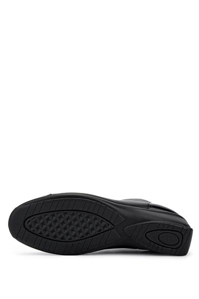 Relax Anatomic Kadın Hakiki Deri Siyah Casual Bot