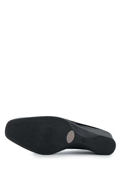 Relax Anatomic Kadın Hakiki Deri Siyah Mokasen & Loafer Ayakkabı