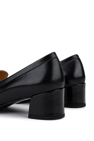 Relax Anatomic Kadın Hakiki Deri Siyah Comfort Ayakkabı