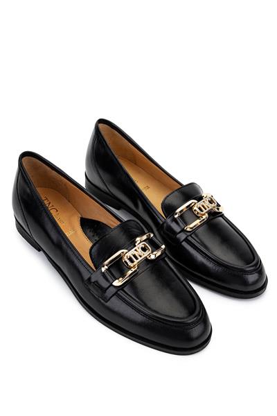 Relax Anatomic Kadın Hakiki Deri Siyah Comfort Ayakkabı