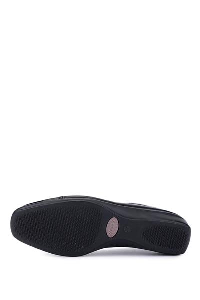 Relax Anatomic Kadın Hakiki Deri Siyah Comfort Ayakkabı