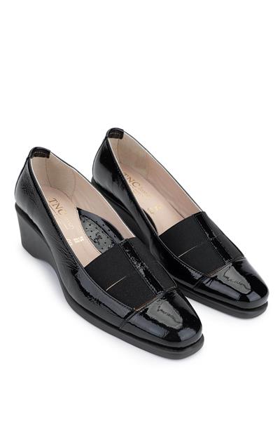 Relax Anatomic Kadın Hakiki Deri Siyah Comfort Ayakkabı