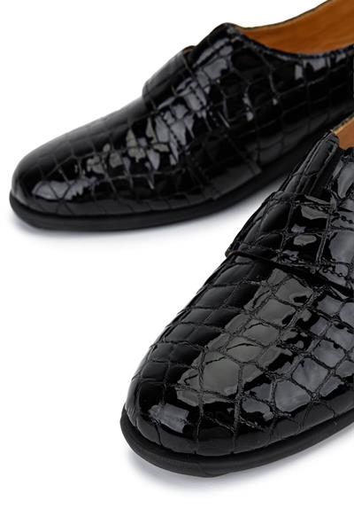 Relax Anatomic Kadın Hakiki Deri Siyah Comfort Ayakkabı