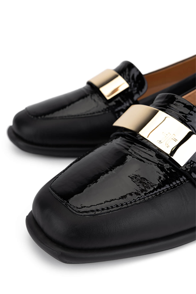 Relax Anatomic Kadın Hakiki Deri Siyah Comfort Ayakkabı