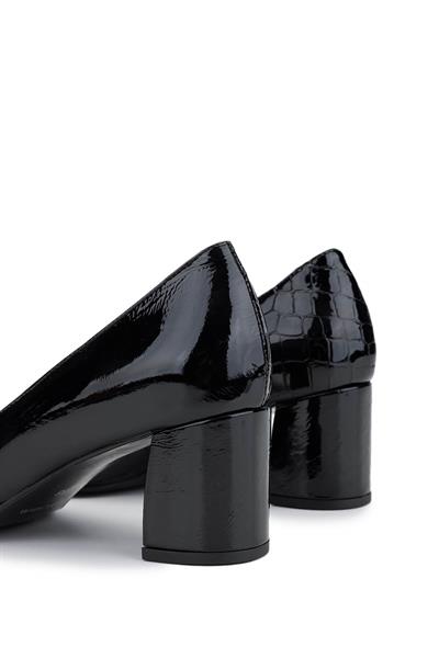 Relax Anatomic Kadın Hakiki Deri Siyah Comfort Ayakkabı