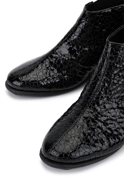 Relax Anatomic Kadın Hakiki Deri Siyah Casual Bot