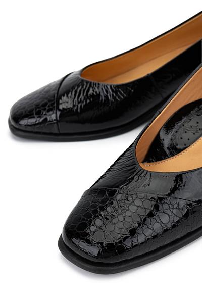 Relax Anatomic Kadın Hakiki Deri Siyah Comfort Ayakkabı