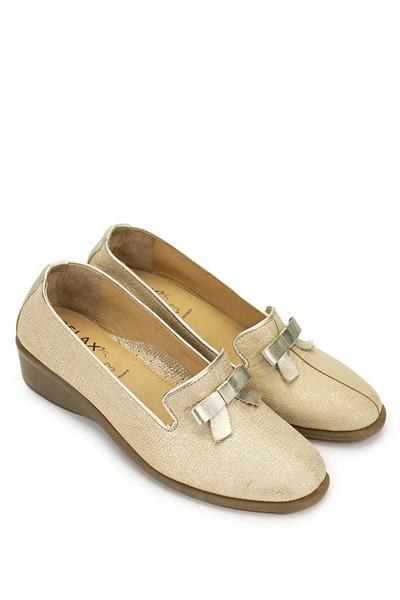 Relax Anatomic Kadın Vegan Sarı Mokasen & Loafer Ayakkabı