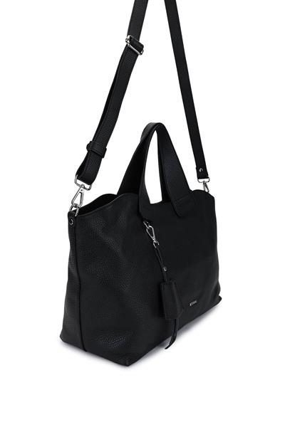 Ripani Kadın Hakiki Deri Siyah Kol Çantası