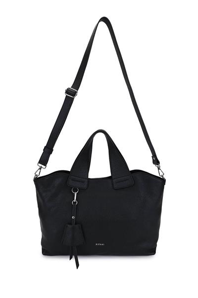Ripani Kadın Hakiki Deri Siyah Kol Çantası
