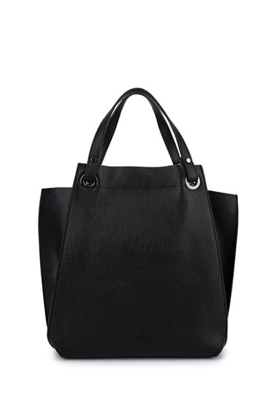 Ripani Kadın Hakiki Deri Siyah Omuz Çanta