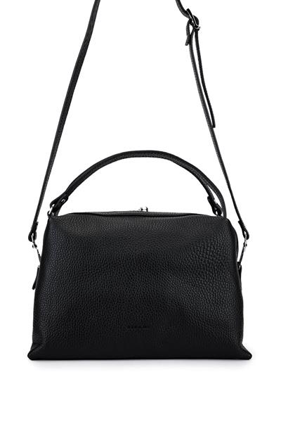 Ripani Kadın Hakiki Deri Siyah Omuz Çanta