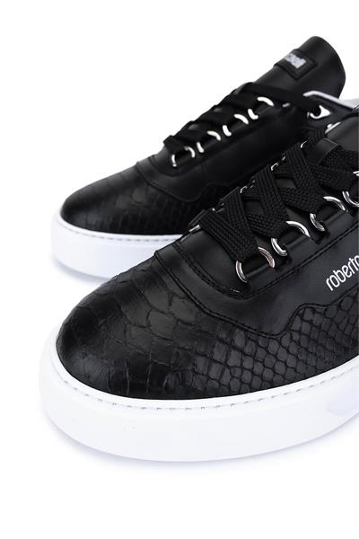 Roberto Cavalli Erkek Hakiki Deri Sneakers & Spor Ayakkabı