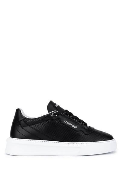Roberto Cavalli Erkek Hakiki Deri Sneakers & Spor Ayakkabı