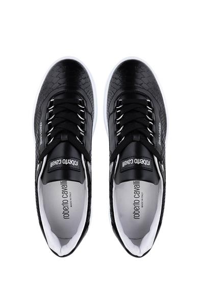 Roberto Cavalli Erkek Hakiki Deri Sneakers & Spor Ayakkabı