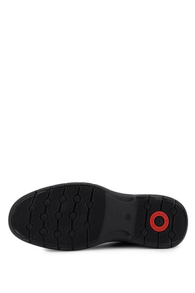 Tamer Tanca Erkek Hakiki Deri Siyah Comfort Ayakkabı