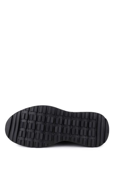 Tamer Tanca Erkek Hakiki Deri Kahverengi Sneaker Ayakkabı