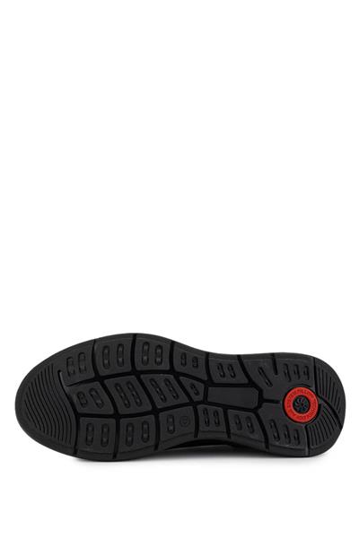 Tamer Tanca Erkek Hakiki Deri Kahverengi Sneaker Ayakkabı