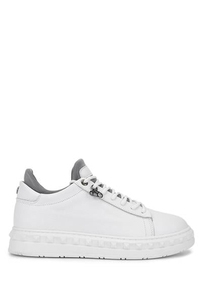 Tamer Tanca Erkek Beyaz Deri Sneakers & Spor Ayakkabı