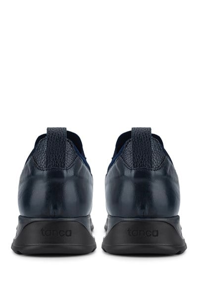 Tamer Tanca Erkek Deri & Tekstil Lacivert Sneakers & Spor Ayakkabı