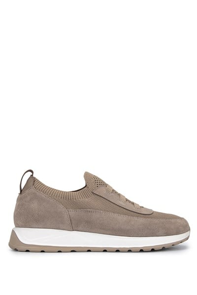 Tamer Tanca Erkek Deri/Tekstil Taupe Sneakers & Spor Ayakkabı