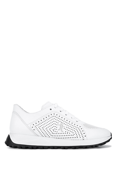 Tamer Tanca Erkek Hakiki Beyaz Deri Sneakers & Spor Ayakkabı