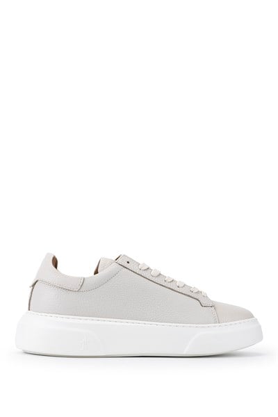 Tamer Tanca Erkek Hakiki Deri Bej Floter Sneakers & Spor Ayakkabı